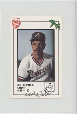 1981 Hostess/Coca-Cola Atlanta Braves Police - [Base] #4 - Biff Pocoroba