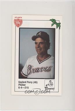 1981 Hostess/Coca-Cola Atlanta Braves Police - [Base] #46 - Gaylord Perry