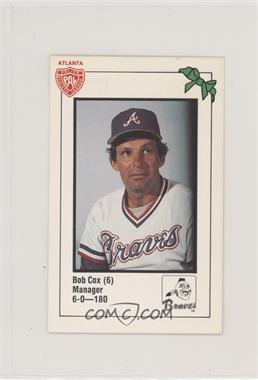 1981 Hostess/Coca-Cola Atlanta Braves Police - [Base] #6 - Bobby Cox (Bob on Card)