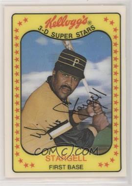 1981 Kellogg's 3-D Super Stars - [Base] #11 - Willie Stargell