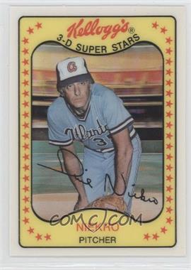 1981 Kellogg's 3-D Super Stars - [Base] #12 - Phil Niekro