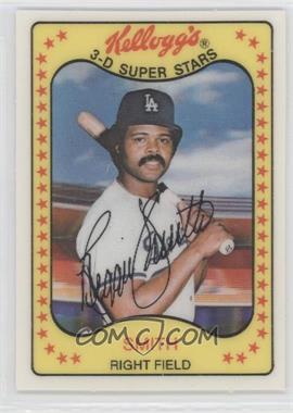 1981 Kellogg's 3-D Super Stars - [Base] #36 - Reggie Smith