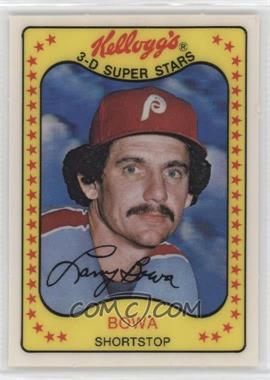 1981 Kellogg's 3-D Super Stars - [Base] #43 - Larry Bowa