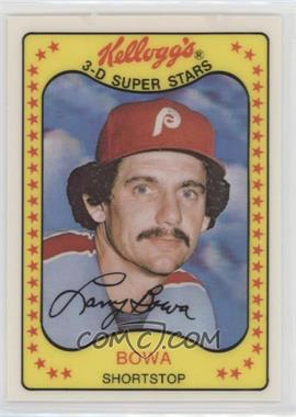 1981 Kellogg's 3-D Super Stars - [Base] #43 - Larry Bowa