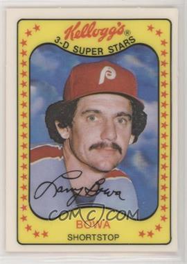 1981 Kellogg's 3-D Super Stars - [Base] #43 - Larry Bowa