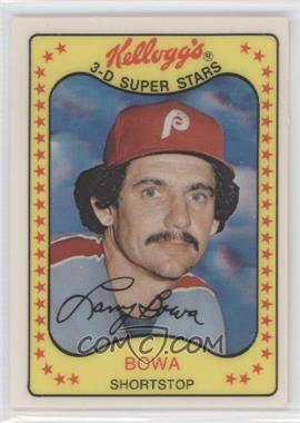 1981 Kellogg's 3-D Super Stars - [Base] #43 - Larry Bowa