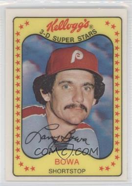 1981 Kellogg's 3-D Super Stars - [Base] #43 - Larry Bowa