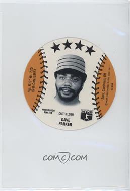 1981 MSA Discs - [Base] #_DAPA - Dave Parker