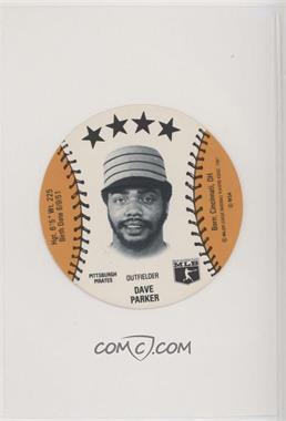 1981 MSA Discs - [Base] #_DAPA - Dave Parker