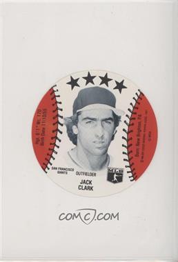 1981 MSA Discs - [Base] #_JACL - Jack Clark