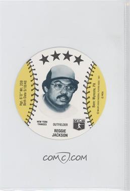 1981 MSA Discs - [Base] #_REJA - Reggie Jackson