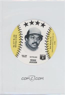 1981 MSA Discs - [Base] #_REJA - Reggie Jackson