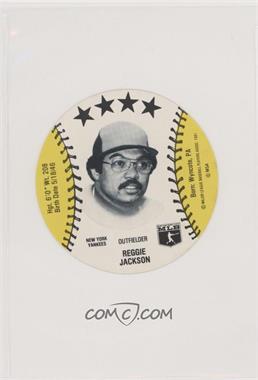 1981 MSA Discs - [Base] #_REJA - Reggie Jackson