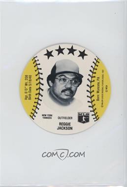 1981 MSA Discs - [Base] #_REJA - Reggie Jackson