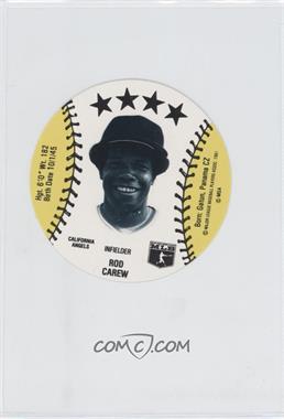 1981 MSA Discs - [Base] #_ROCA - Rod Carew