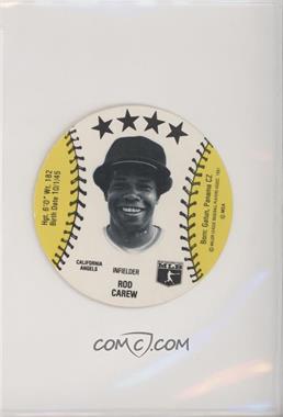 1981 MSA Discs - [Base] #_ROCA - Rod Carew