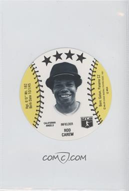 1981 MSA Discs - [Base] #_ROCA - Rod Carew