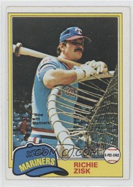 1981 O-Pee-Chee - [Base] - Gray Back #214 - Richie Zisk