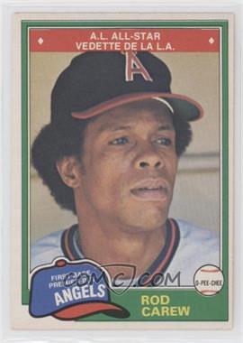 1981 O-Pee-Chee - [Base] - White Back #100 - Rod Carew