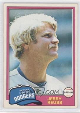 1981 O-Pee-Chee - [Base] - White Back #153 - Jerry Reuss