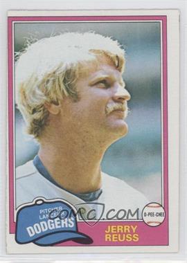 1981 O-Pee-Chee - [Base] - White Back #153 - Jerry Reuss