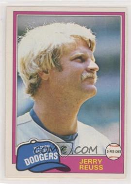 1981 O-Pee-Chee - [Base] - White Back #153 - Jerry Reuss