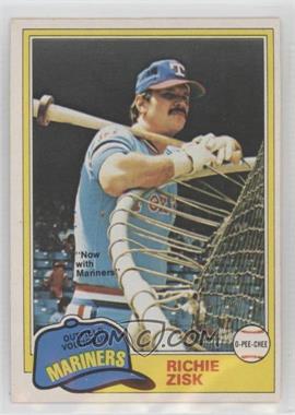1981 O-Pee-Chee - [Base] - White Back #214 - Richie Zisk [EX to NM]