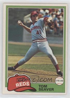 1981 O-Pee-Chee - [Base] - White Back #220 - Tom Seaver