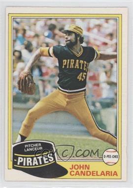 1981 O-Pee-Chee - [Base] - White Back #265 - John Candelaria