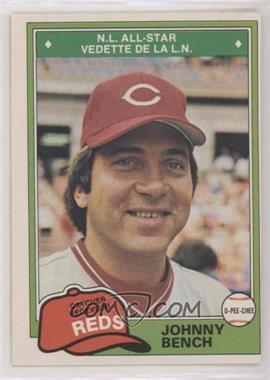 1981 O-Pee-Chee - [Base] - White Back #286 - Johnny Bench