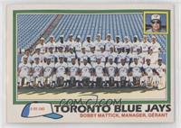 Toronto Blue Jays Team, Bobby Mattick