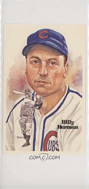 1981 Perez-Steele Hall of Fame Art Postcards - Fifth Series #149 - Billy Herman /10000 [Noted]