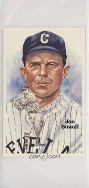 1981 Perez-Steele Hall of Fame Art Postcards - Sixth Series #163 - Joe Sewell /10000