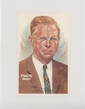 1981 Perez-Steele Hall of Fame Art Postcards - Sixth Series #C - Paul Kerr /10000