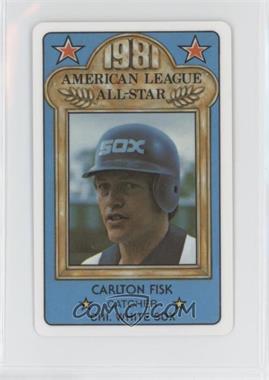 1981 Perma-Graphics/Topps Credit Cards - All-Stars #150-ASA8113 - Carlton Fisk