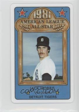 1981 Perma-Graphics/Topps Credit Cards - All-Stars #150-ASA8115 - Jack Morris