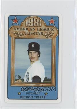 1981 Perma-Graphics/Topps Credit Cards - All-Stars #150-ASA8115 - Jack Morris [EX to NM]