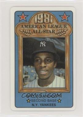 1981 Perma-Graphics/Topps Credit Cards - All-Stars #150-ASA8116 - Willie Randolph [EX to NM]