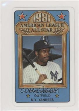 1981 Perma-Graphics/Topps Credit Cards - All-Stars #150-ASA8118 - Dave Winfield