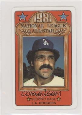 1981 Perma-Graphics/Topps Credit Cards - All-Stars #150-ASN8105 - Davey Lopes [EX to NM]