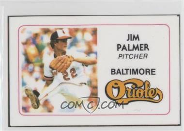 1981 Perma-Graphics/Topps Credit Cards - [Base] - Proof #125-028 - Jim Palmer