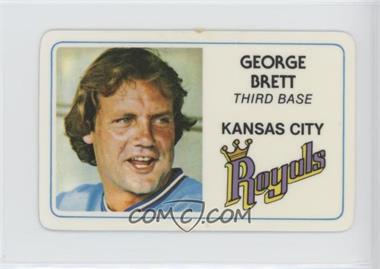 1981 Perma-Graphics/Topps Credit Cards - [Base] #003 - George Brett [Poor to Fair]