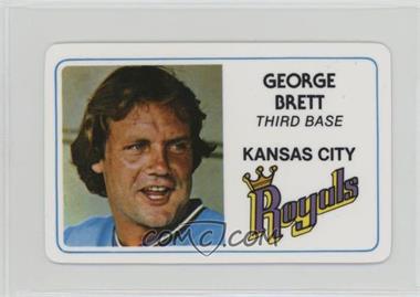 1981 Perma-Graphics/Topps Credit Cards - [Base] #003 - George Brett