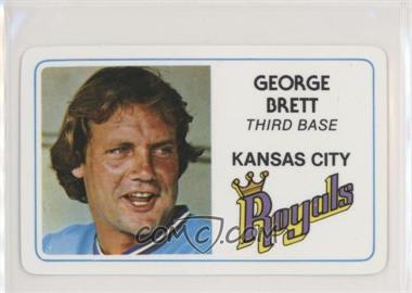 1981 Perma-Graphics/Topps Credit Cards - [Base] #003 - George Brett