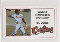 1984 San Diego Padres Mother's Cookies Baseball Card #08-Garry Templeton