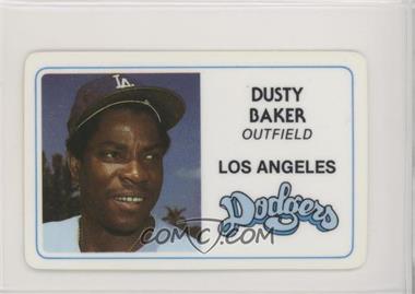 1981 Perma-Graphics/Topps Credit Cards - [Base] #027 - Dusty Baker