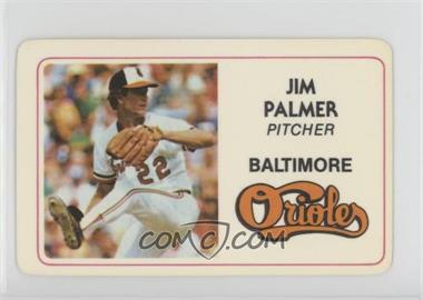1981 Perma-Graphics/Topps Credit Cards - [Base] #028 - Jim Palmer