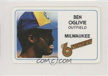 1981 Perma-Graphics/Topps Credit Cards - [Base] #030 - Ben Oglivie