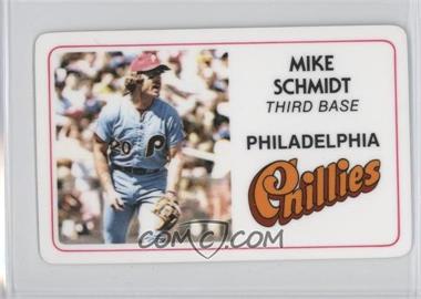 1981 Perma-Graphics/Topps Credit Cards - [Base] #125-002 - Mike Schmidt [Noted]