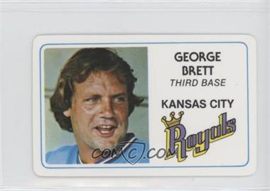 1981 Perma-Graphics/Topps Credit Cards - [Base] #125-003 - George Brett [EX to NM]